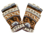 Knitted Fingerless Gloves