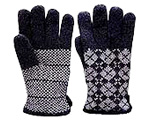 acrylic knitted glove